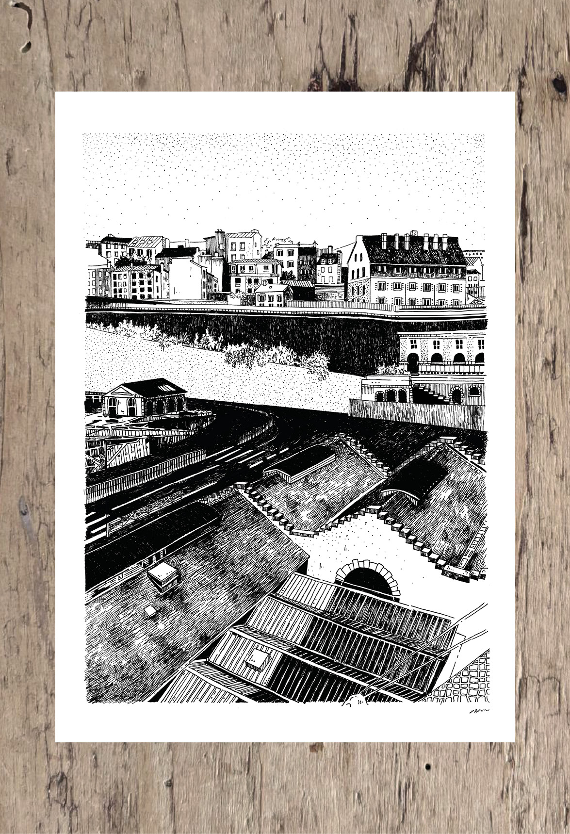 Affiche dessinée - Les Capucins, Brest – Image 3