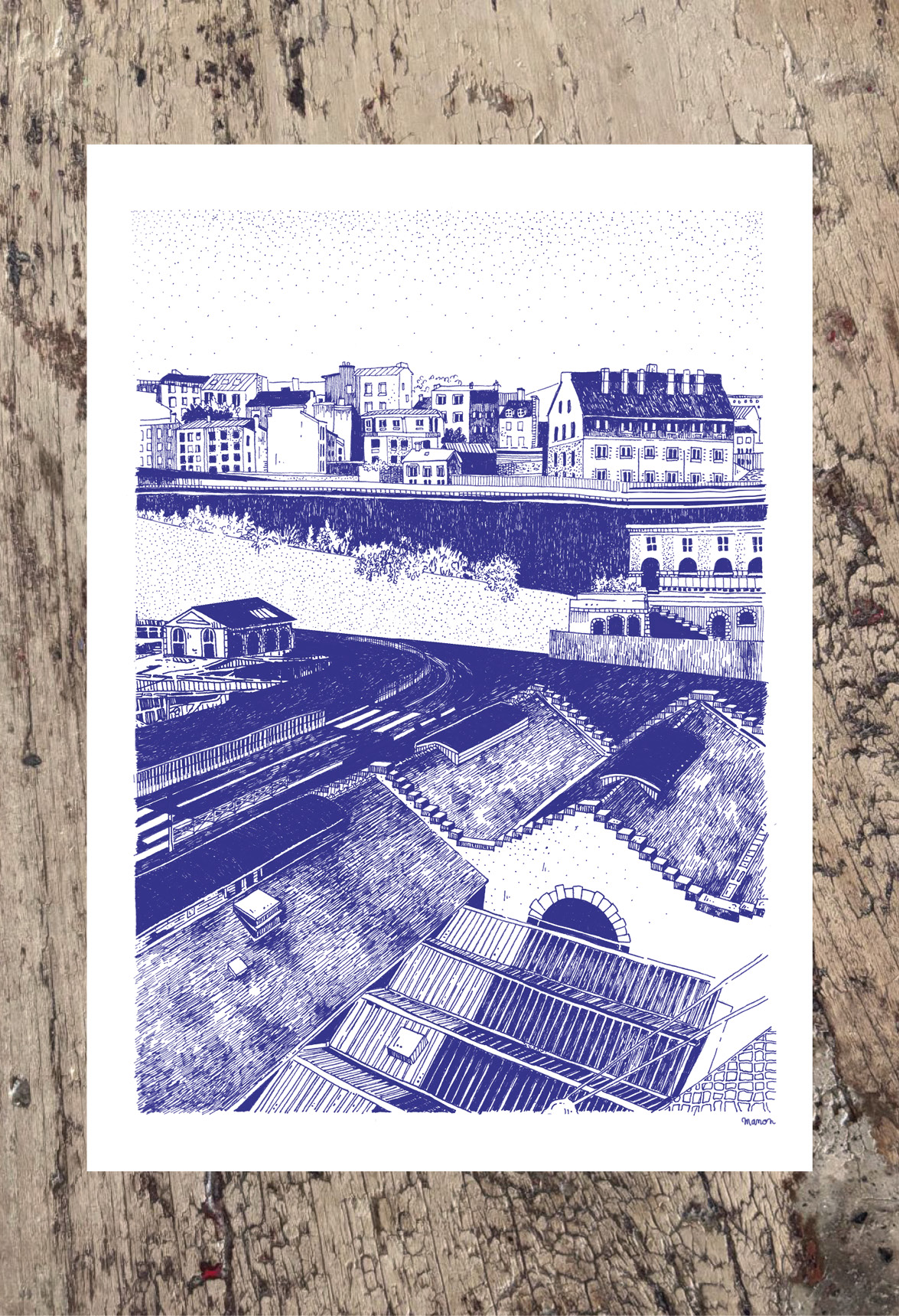 Affiche dessinée - Les Capucins, Brest – Image 2